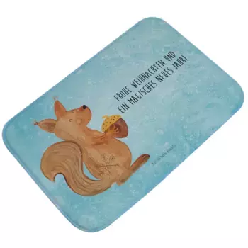 Коврик для ванной Mr. & Mrs. Panda, синий