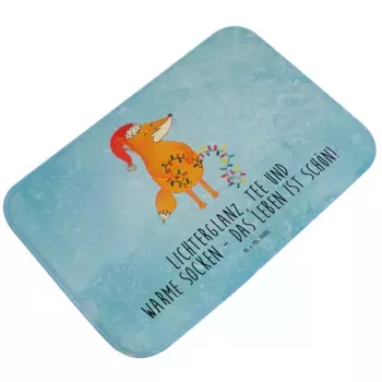 Коврик для ванной Mr. & Mrs. Panda, синий