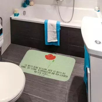 Коврик для ванной Mr. & Mrs. Panda, зеленый