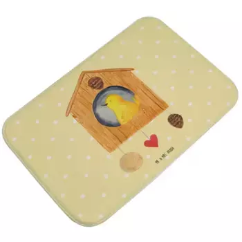 Коврик для ванной Mr. & Mrs. Panda, желтый