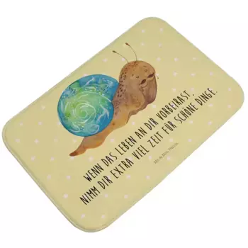 Коврик для ванной Mr. & Mrs. Panda, желтый