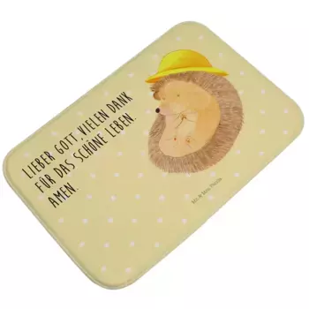 Коврик для ванной Mr. & Mrs. Panda, желтый