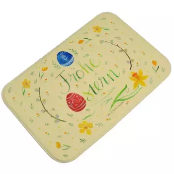 Коврик для ванной Mr. & Mrs. Panda, желтый