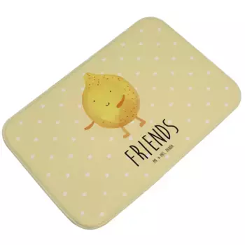 Коврик для ванной Mr. & Mrs. Panda, желтый