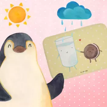 Коврик для ванной Mr. & Mrs. Panda, желтый