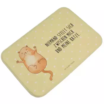 Коврик для ванной Mr. & Mrs. Panda, желтый