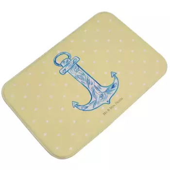 Коврик для ванной Mr. & Mrs. Panda, желтый