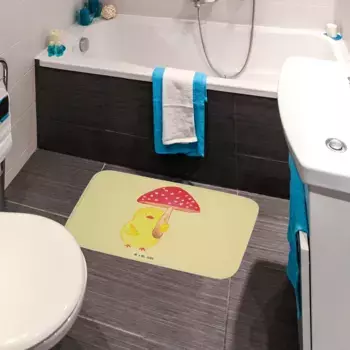 Коврик для ванной Mr. & Mrs. Panda, желтый