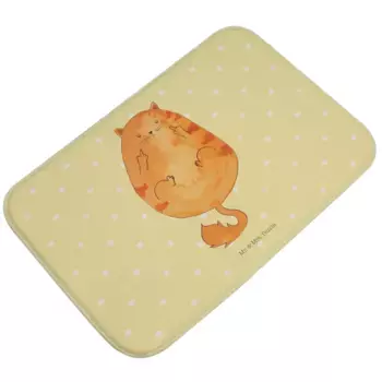 Коврик для ванной Mr. & Mrs. Panda, желтый