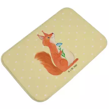 Коврик для ванной Mr. & Mrs. Panda, желтый