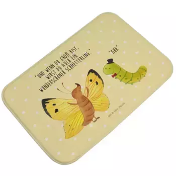 Коврик для ванной Mr. & Mrs. Panda, желтый