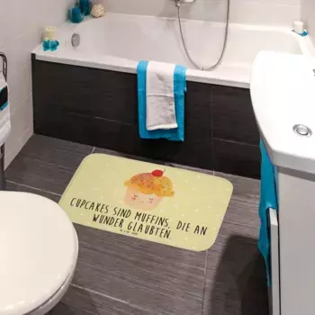 Коврик для ванной Mr. & Mrs. Panda, желтый