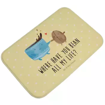 Коврик для ванной Mr. & Mrs. Panda, желтый