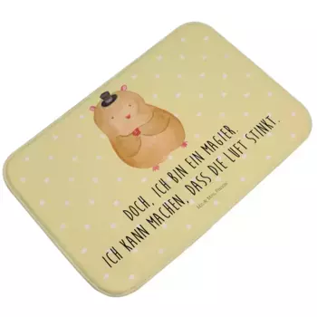 Коврик для ванной Mr. & Mrs. Panda, желтый