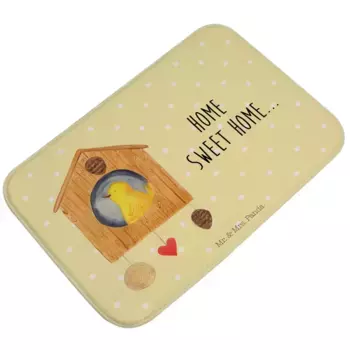 Коврик для ванной Mr. & Mrs. Panda, желтый