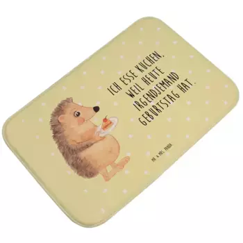 Коврик для ванной Mr. & Mrs. Panda, желтый