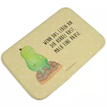 Коврик для ванной Mr. & Mrs. Panda, желтый