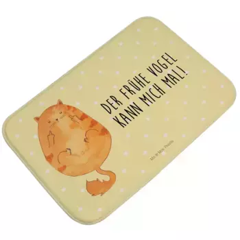 Коврик для ванной Mr. & Mrs. Panda, желтый