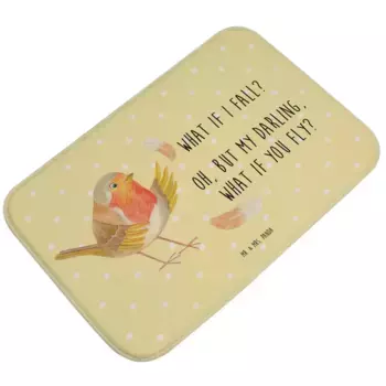 Коврик для ванной Mr. & Mrs. Panda, желтый