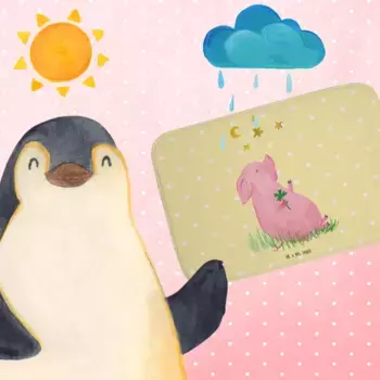 Коврик для ванной Mr. & Mrs. Panda, желтый