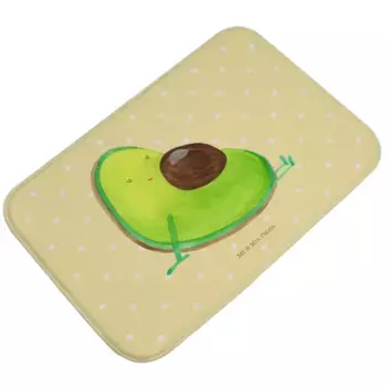 Коврик для ванной Mr. & Mrs. Panda, желтый