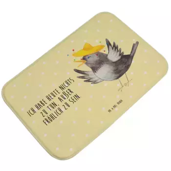 Коврик для ванной Mr. & Mrs. Panda, желтый