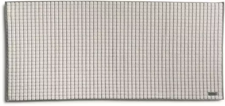 Коврик для ванной Mve "Эдем", высота 8 мм, подходит для пола с подогревом прямоугольный (60х130 см), цвет nature/black