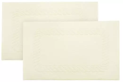 Коврик для ванной, набор из 2 шт Zollner, бежевый