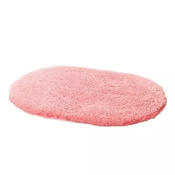 Коврик для ванной Нескользящий Высоко впитывающий Не выцветает Быстросохнущий Ультра толстый Декоративный полиэстер Нескользящий Коврик для ванной и туалета Коврик для дома Товары для дома Розовый Stuttg