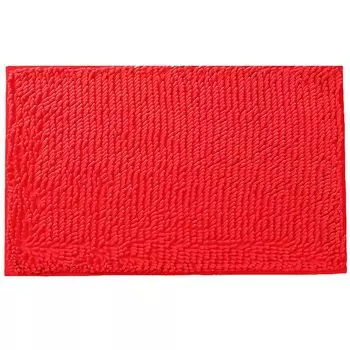 Коврик для ванной Очень мягкий Нескользящий Не с перегородками Без перегородок Впитывающий Дышащий Впитывает влагу Яркий цвет Быстросохнущий Не для детей Коврики для ванной комнаты Принадлежности для ванной комнаты - Красный Stuttg