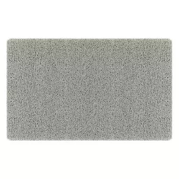 Коврик для ванной, однотонный, без запаха, отличный дренаж, нескользящий, несколько отверстий, предотвращают тряску, дышащие, устойчивые к пятнам, безопасные коврики для ванной, домашние вещи-серый, размеры: 40x80 см Stuttg