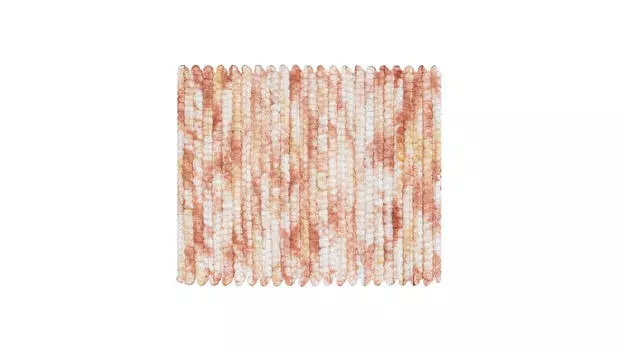 Коврик для ванной, оранжевый