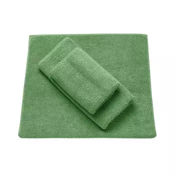 Коврик для ванной органический махровый зеленый 60х100 см Mary Rose