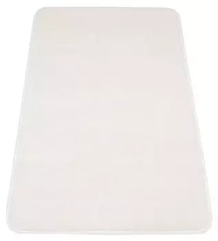 Коврик для ванной Paco Home Corby 255, 0,5x100 см, кремово-белый
