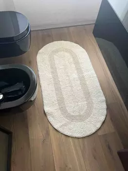 Коврик для ванной Paracchi Juliette Ovale Panna Double-face, 60120 см