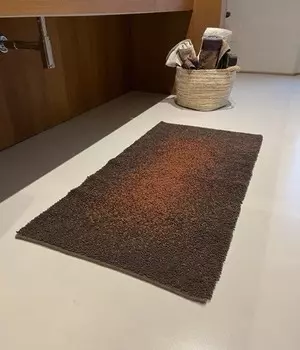 Коврик для ванной Paracchi Multicolor Brown Shaded, 60120 см