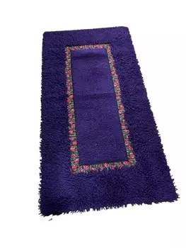 Коврик для ванной Paracchi Multicolor Purple With Border, 65140 см