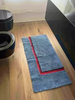 Коврик для ванной Paracchi Red Line Azure, 70130 см