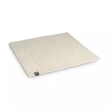 Коврик для ванной Plain Lines, размер: 60х60, цвет: кремовый houseproud, белый