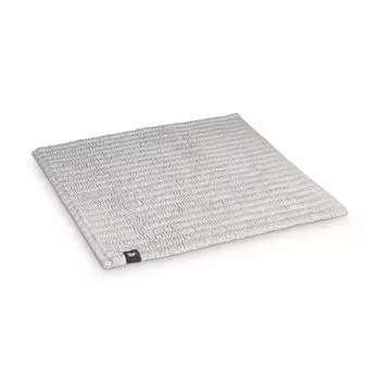 Коврик для ванной Plain Lines, размер: 60х60, цвет: шпаклевка houseproud, белый