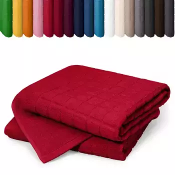 Коврик для ванной Posteli, красный