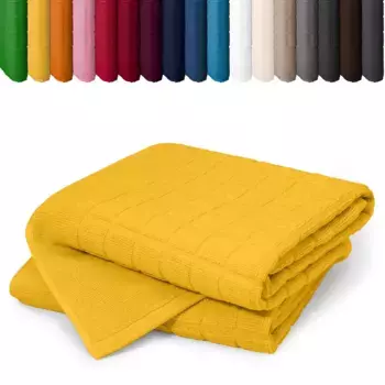 Коврик для ванной Posteli, желтый