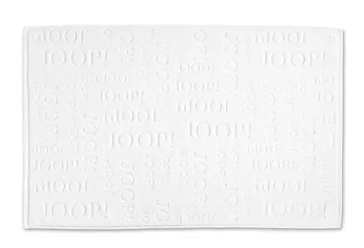 Коврик для ванной повтор 65/115 см Joop!, белый