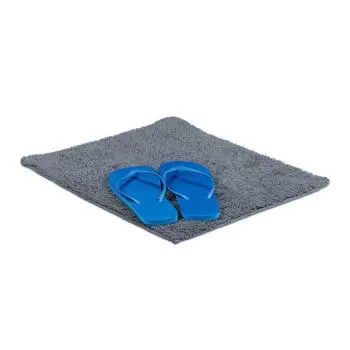 Коврик для ванной Relaxdays, антрацитовый