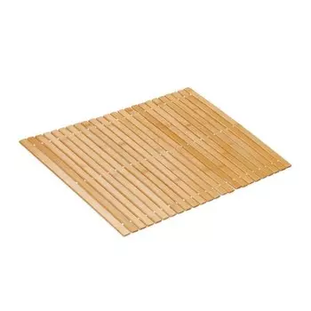 Коврик для ванной Relaxdays aus Bambus 60x40 cm, 60x1x40 см цвет hellbraun/wei