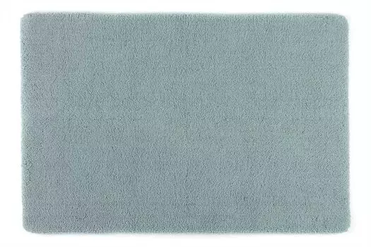Коврик для ванной Rhomtuft Aspect прямоугольный 55х60см цвет аквамарин, синий