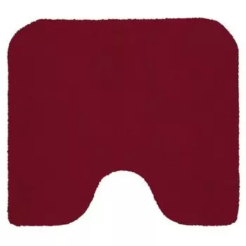 Коврик для ванной Rhomtuft Aspect прямоугольный 55х60см цвет кардинал, красный