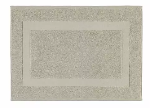 Коврик для ванной Rhomtuft Comtesse 50 x 70 см цвет камня, серый