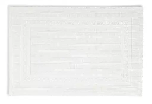 Коврик для ванной Rhomtuft Gala квадратный 50 x 70 см цвет белый