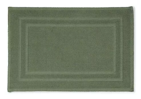 Коврик для ванной Rhomtuft Gala квадратный 70 x 120 см цвет оливковый